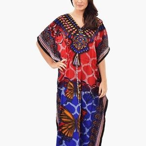 Bright summer caftan